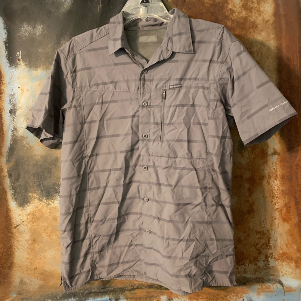 Gray Columbia button up